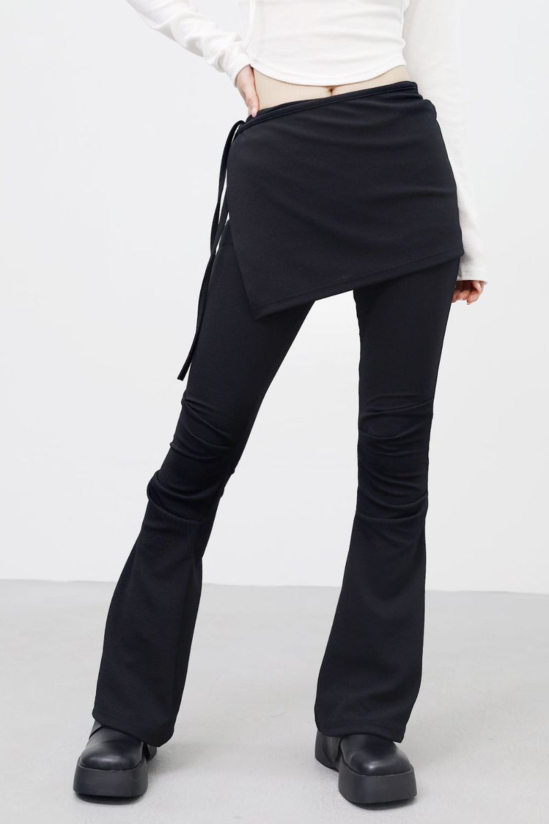 NONCODE（ノンコード）の「Yenne wrap skirt pants（Pants）」