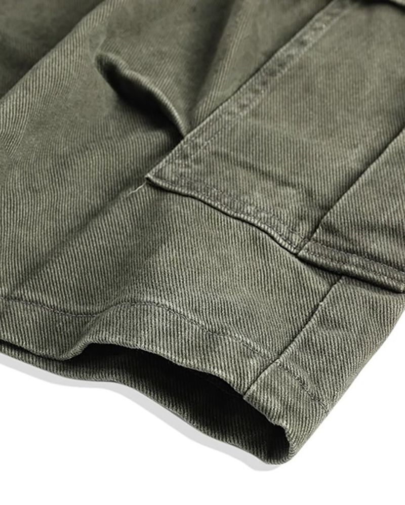 RUBINE 7‑PART CARGO BERMUDA PANTS