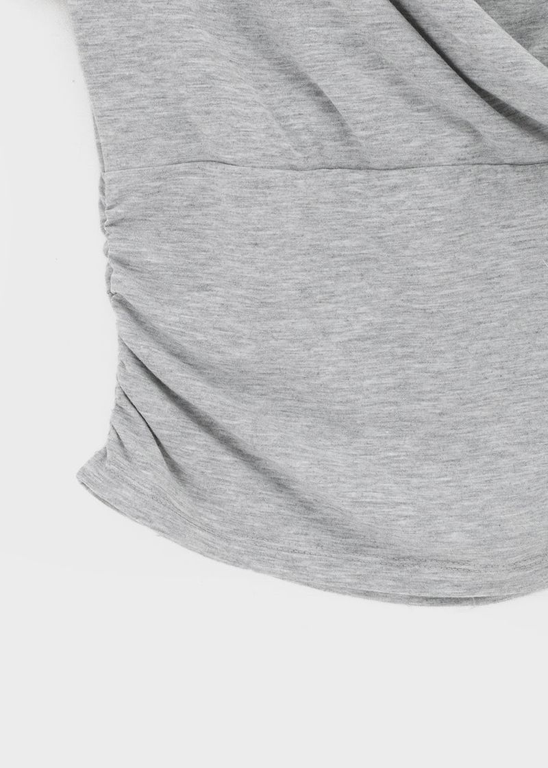 [MADE] Cujes Wrap Cap Sleeve Short Sleeve Top (Set Available)