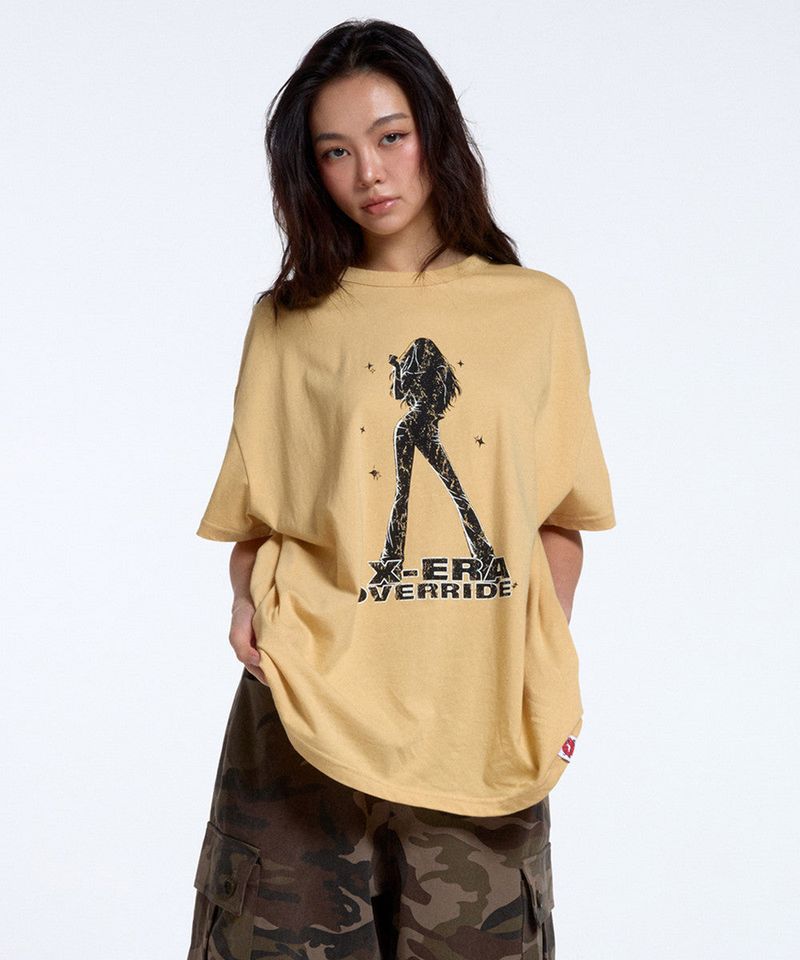 X-ERA OVERRIDE TEE / MUSTARD