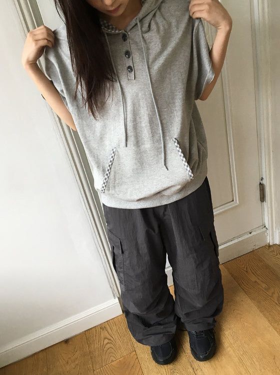 Tsukami Cargo Nylon Parachute Banding Pants