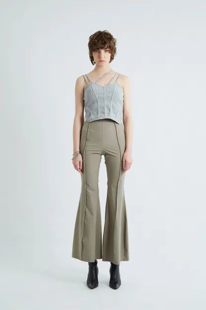 HIGH WAIST BOTTLE PANTS