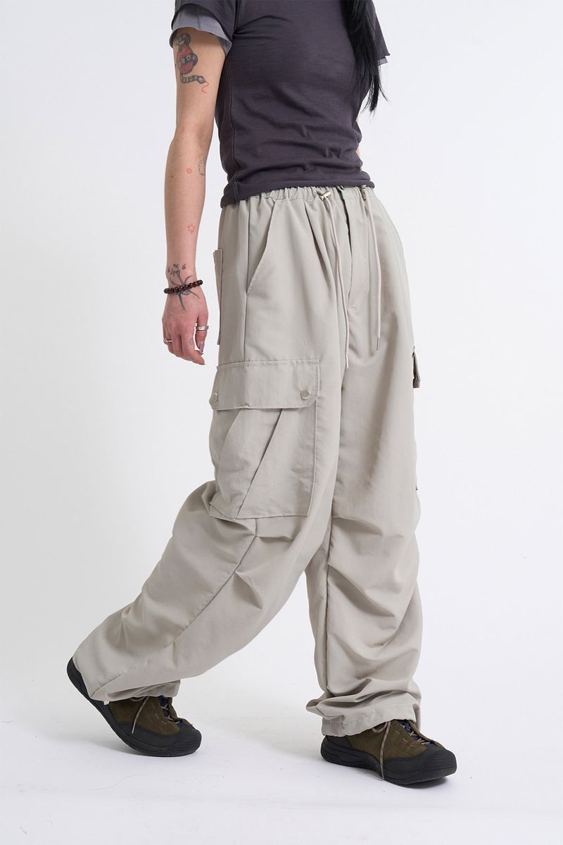 Nylon Cool Cargo Pants
