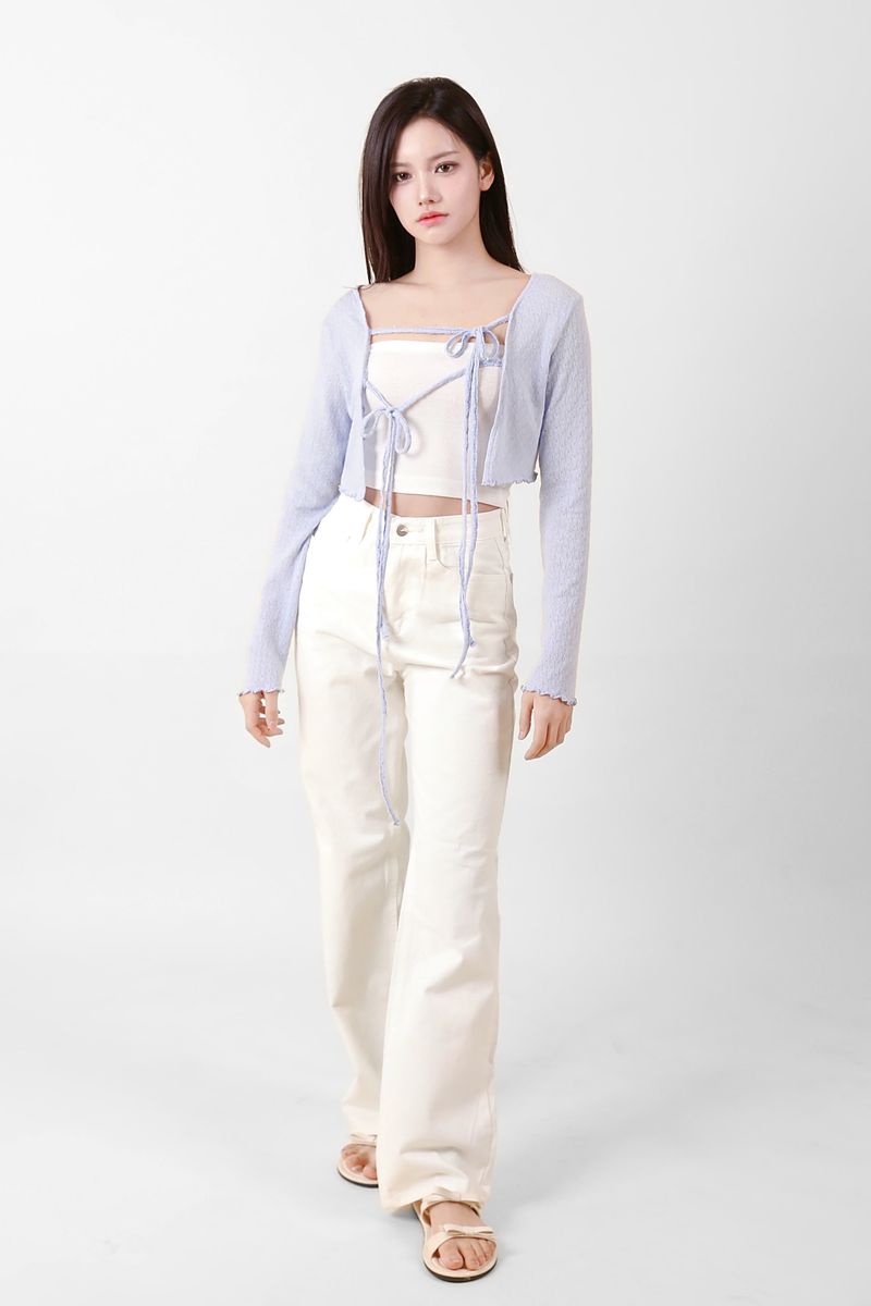 Layered Crop Cardigan