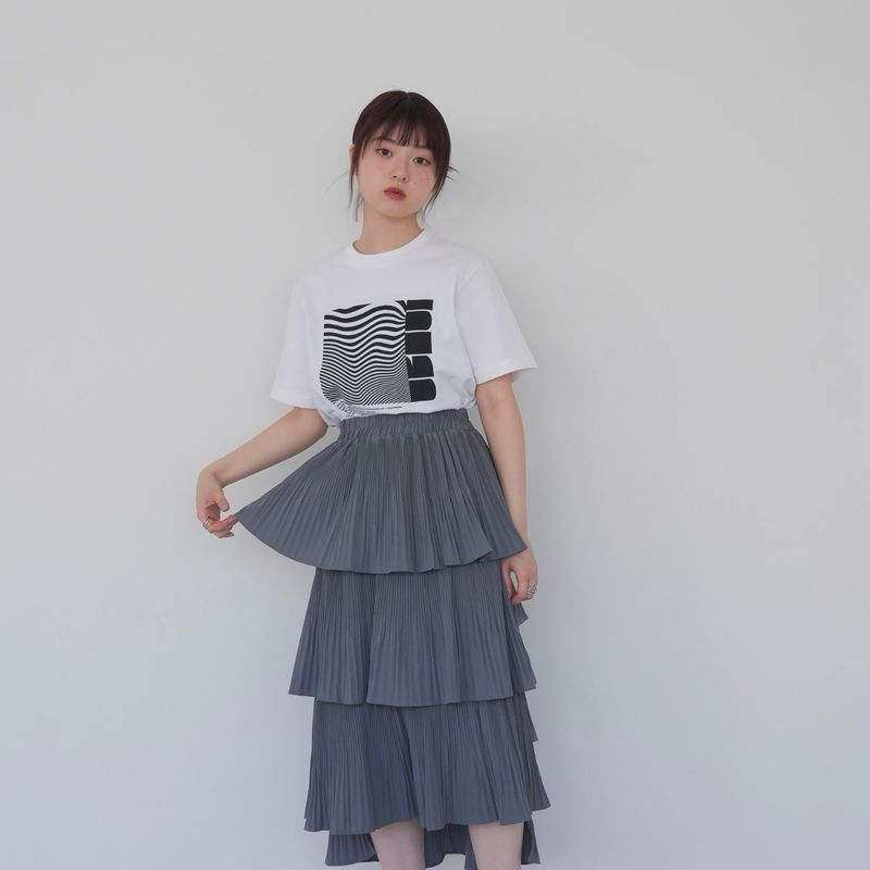 unique frill skirt
