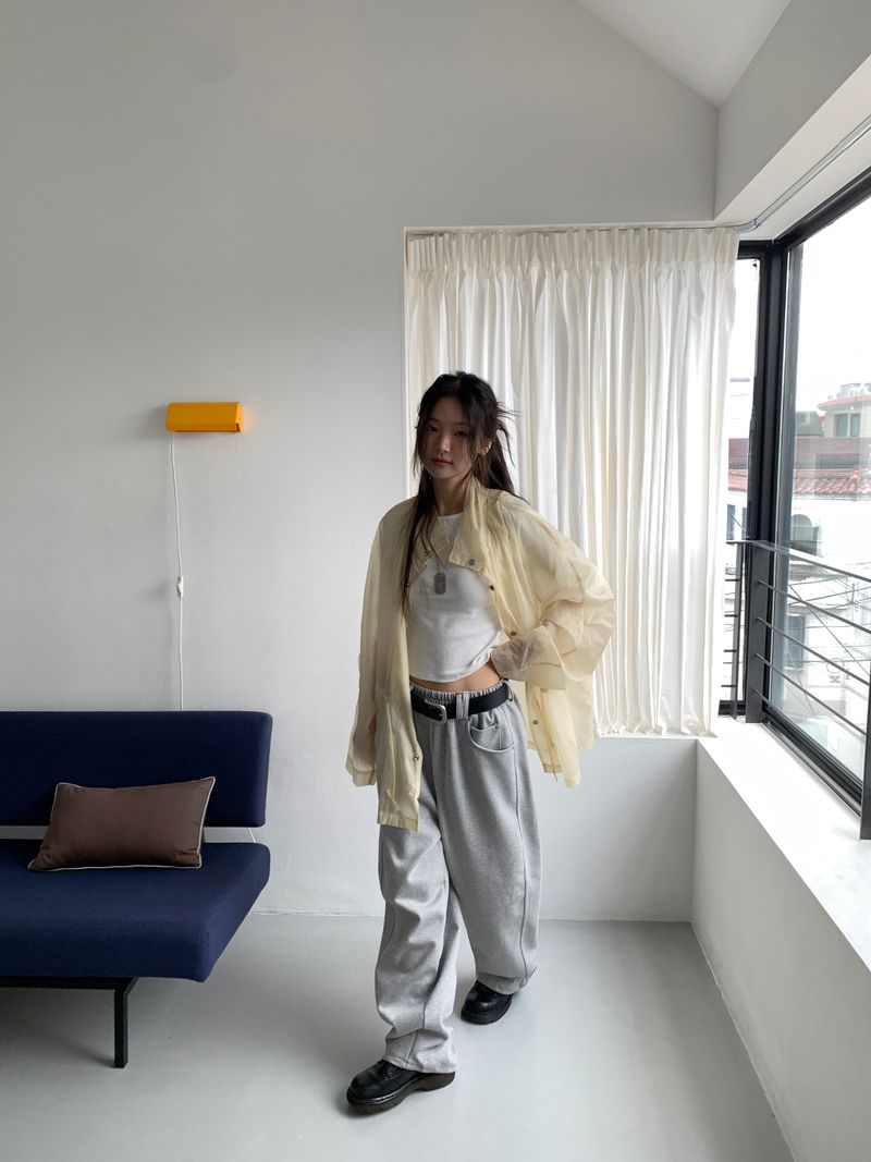 BELT LOOP SWEAT PANTS (2C)