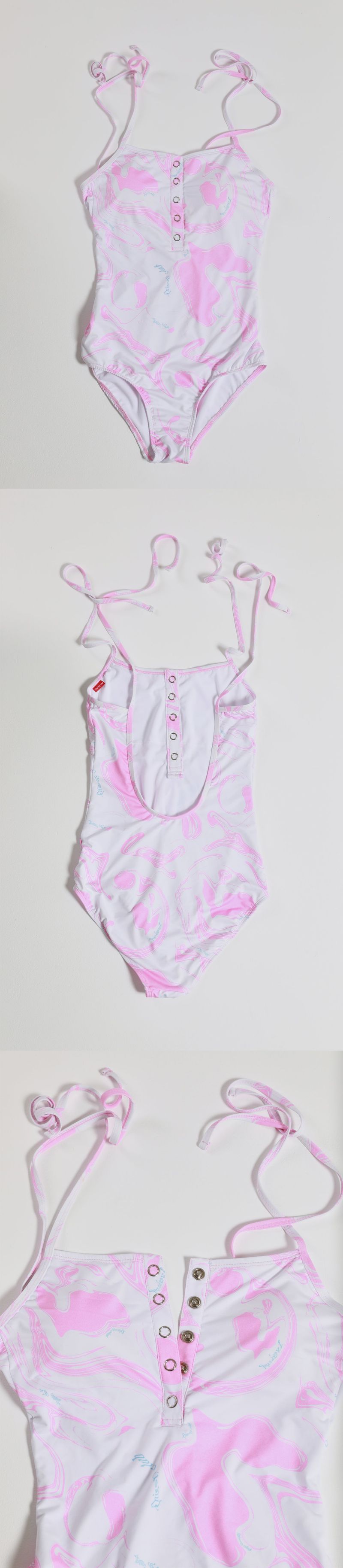 Ink swimsuit - Pink