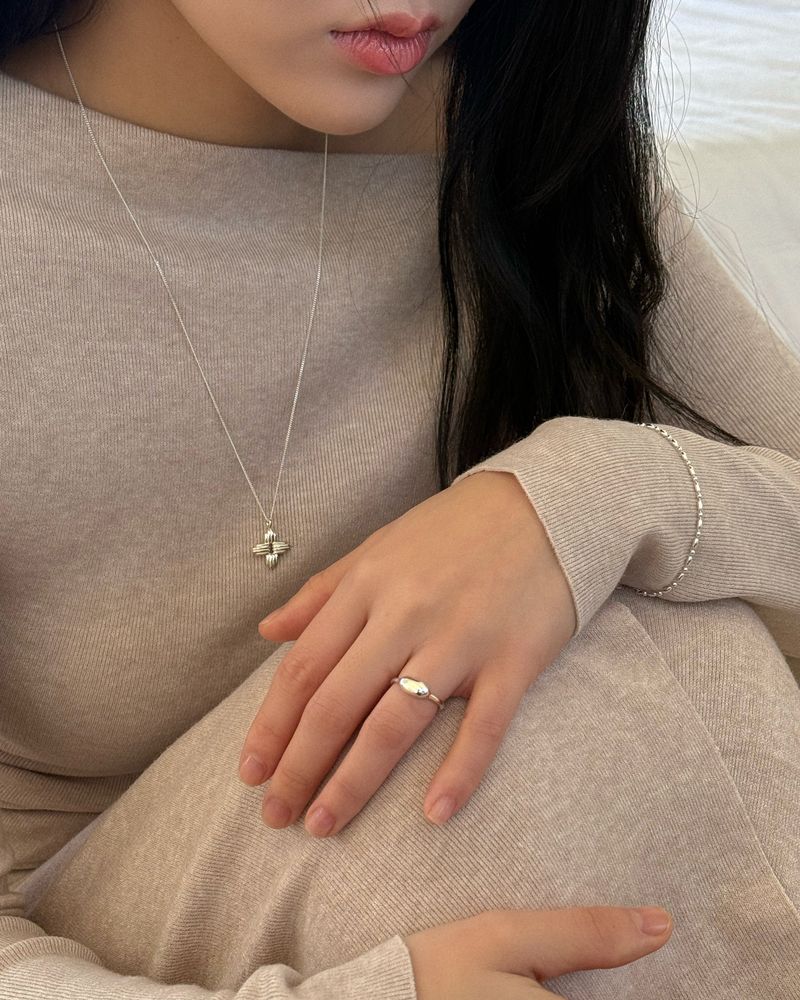 Snuggle ring (silver) *1PCS