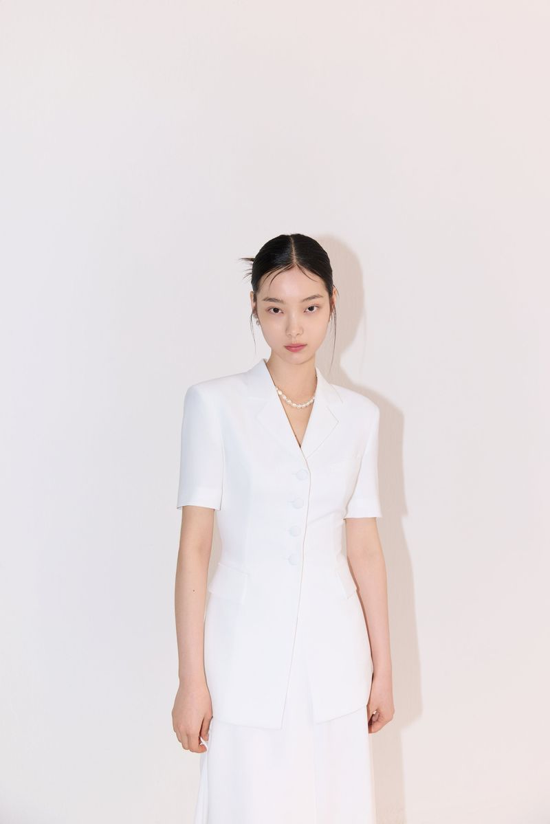 HANAVO（ハナボ）の「NO.34 JACKET - WHITE（Jackets/Outerwear）」
