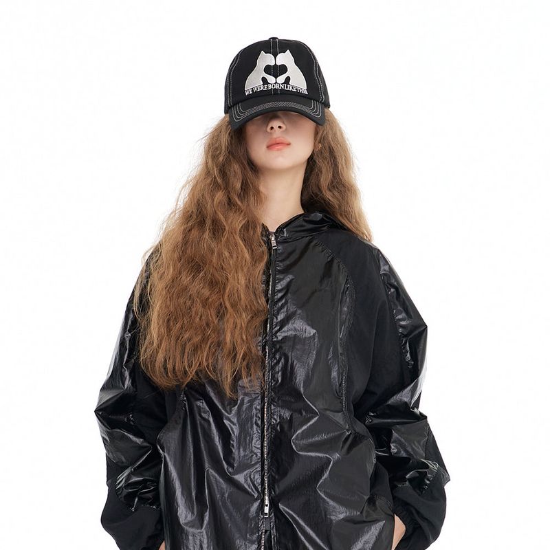 ITZAVIBE（イッザバイブ）の「[IBC22UCA07BK] ITZAVIBE CAT LOGO BALL CAP（Hats）」