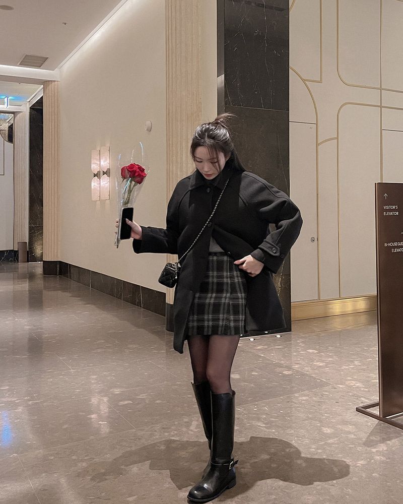 MAYBINS（メイビンス）の「Wool half coat（Jackets/Outerwear）」