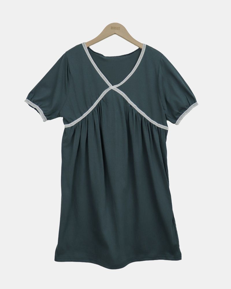 Buten Puff Mini Dress
