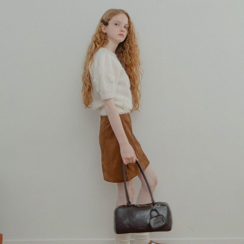 mellotory（メロートリー）の「TWIN BAGUETTE BAG (DEEP BROWN)（Bags）」