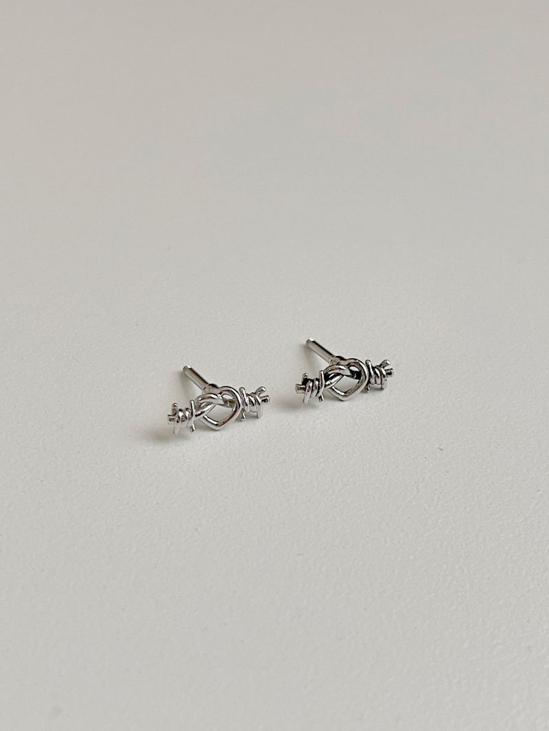 Heart chain piercing / 2 color
