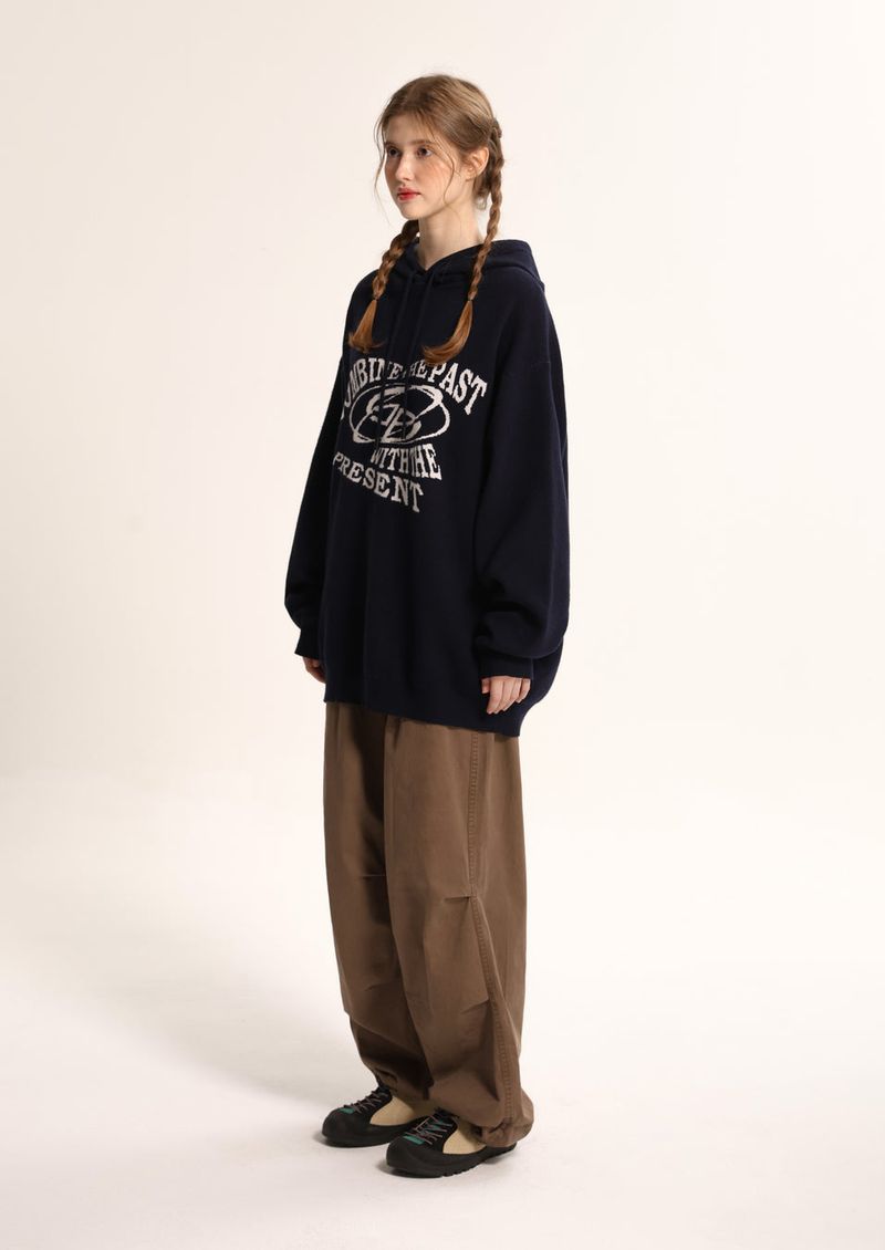 Cotton line parasuit pants