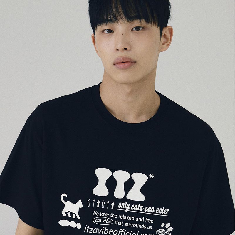 ITZ OFFICIAL LOGO T SHIRT - BLACK