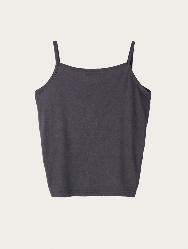 SIDE SHIRRING BUTTON SLEEVELESS (3C)
