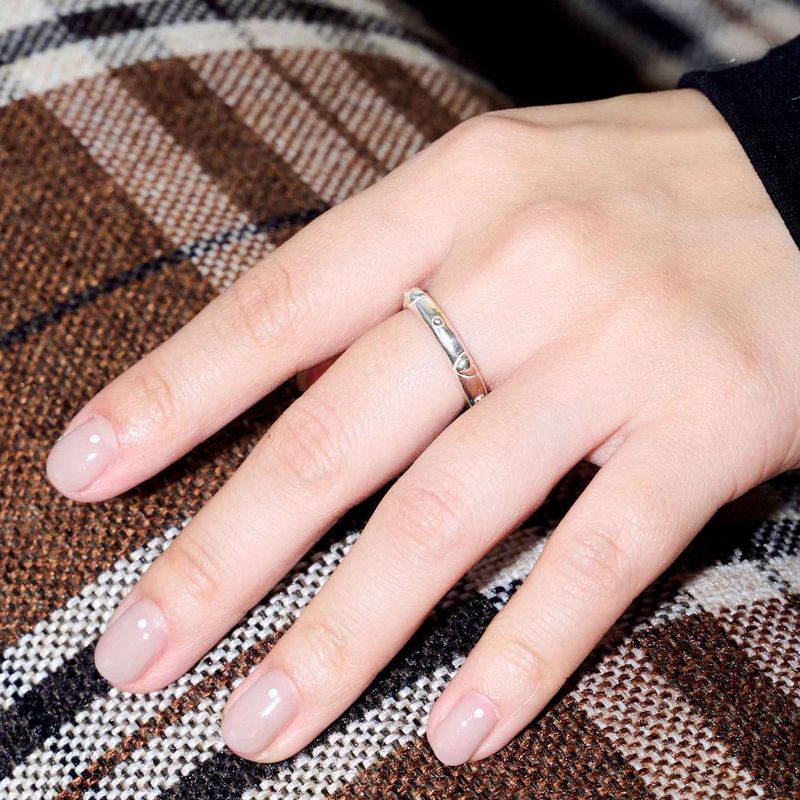 Silver 925 Heart mini ring