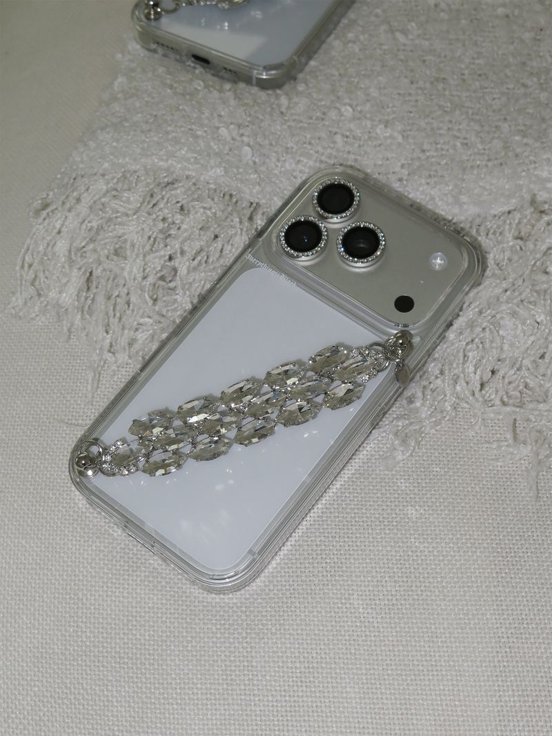 Marquise stone strap case