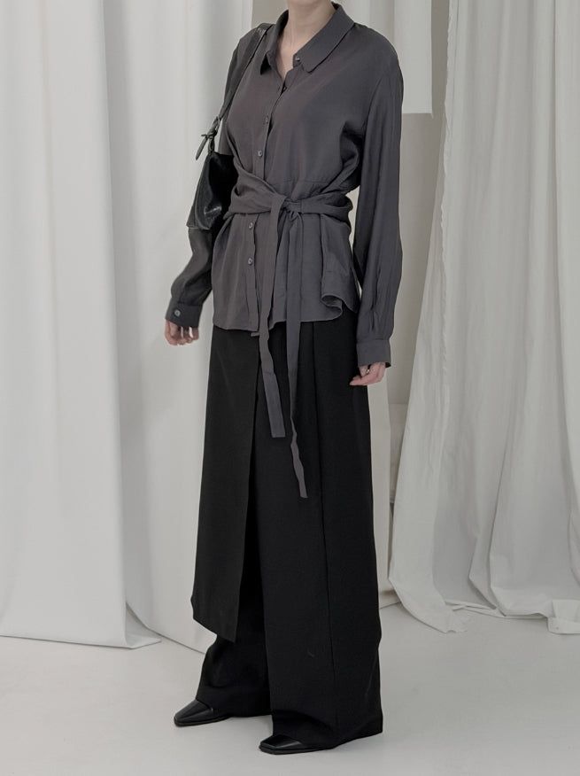 Merom Wrap Skirt Pants