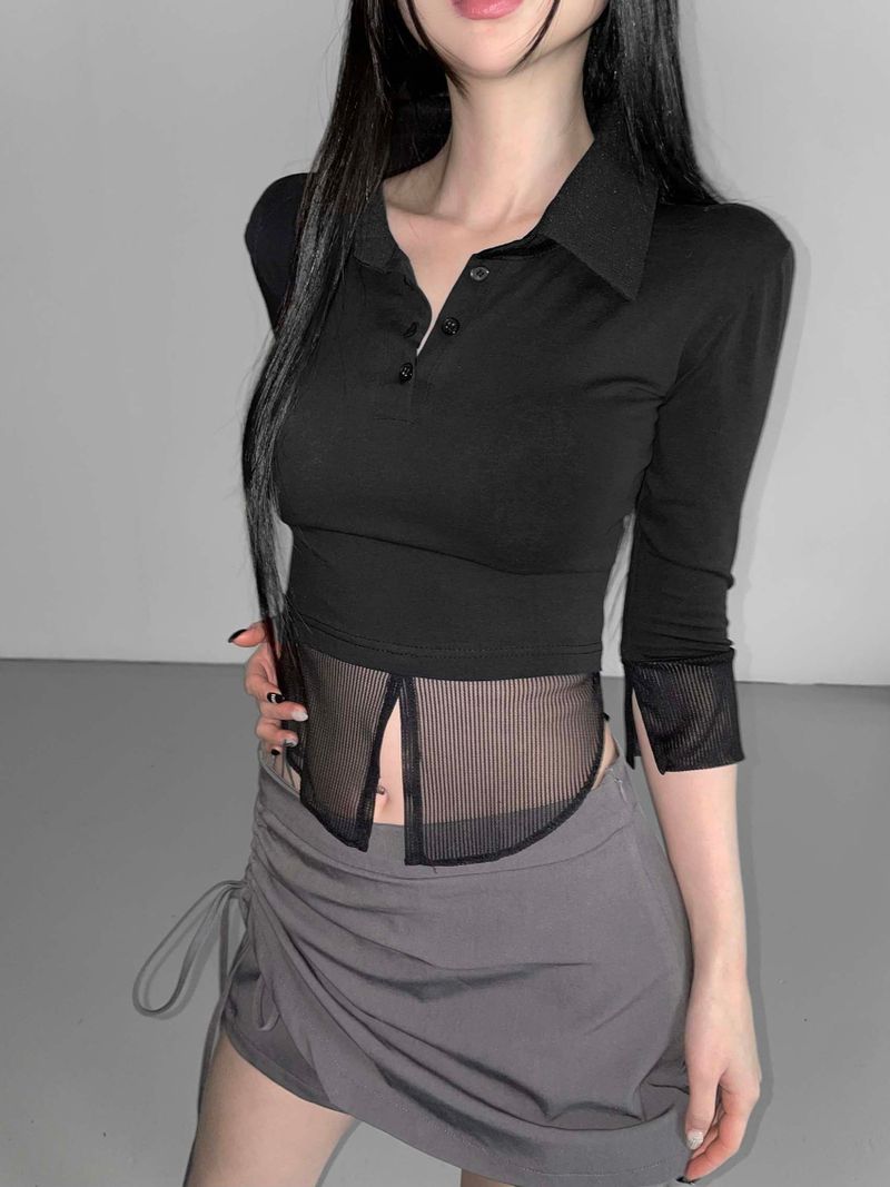 shirring formal skirts(2 color)
