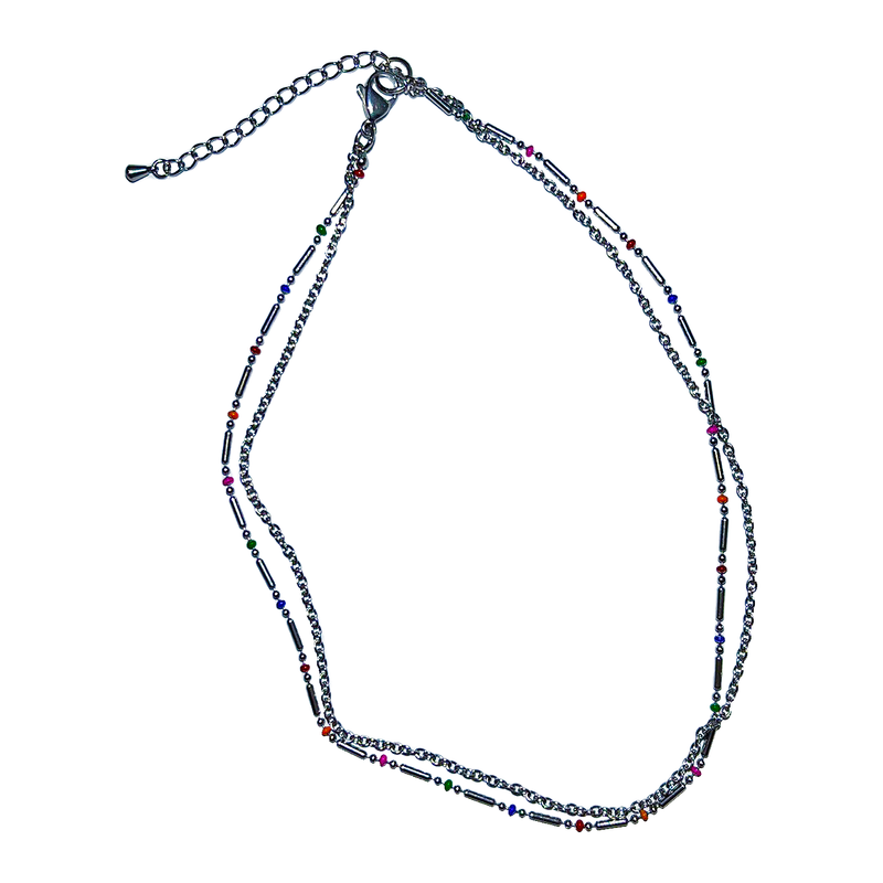 Baby two chain necklace