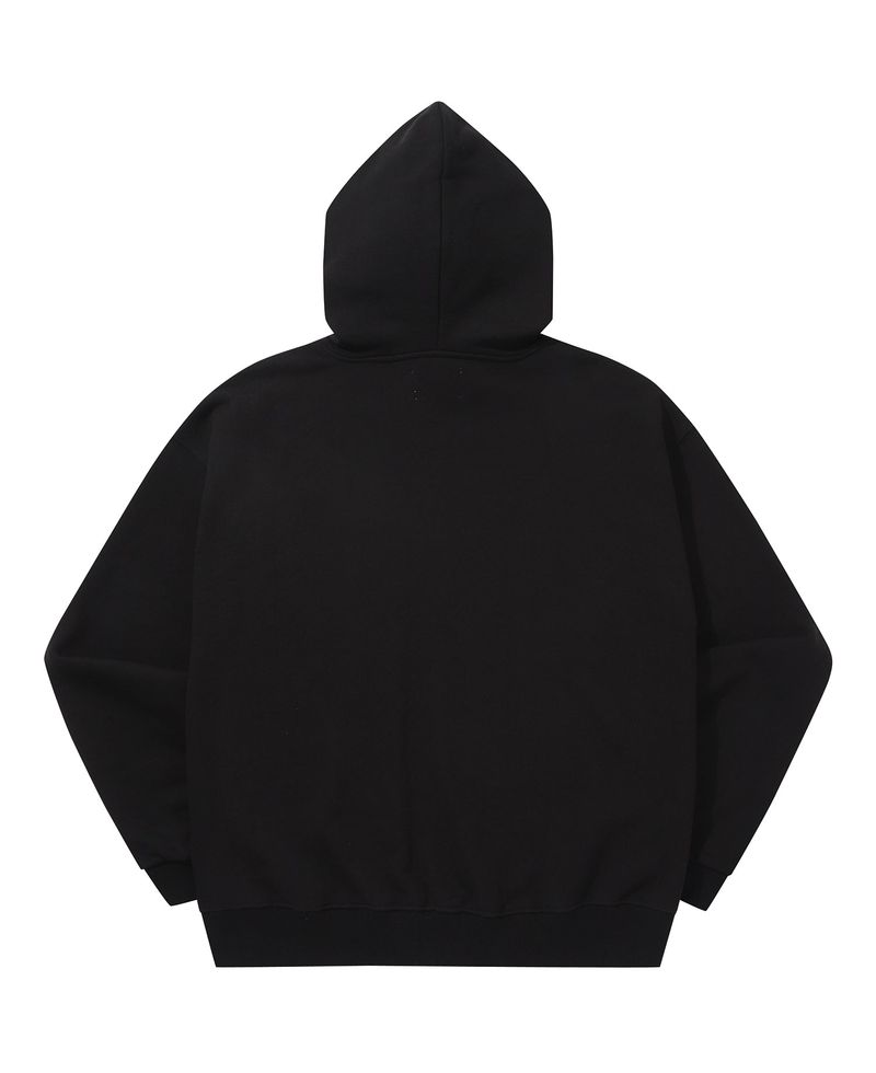JP LOGO HOOD (BLACK)