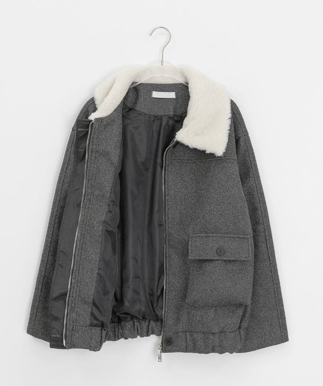 Pilance Quilted Fur Collar Jacket