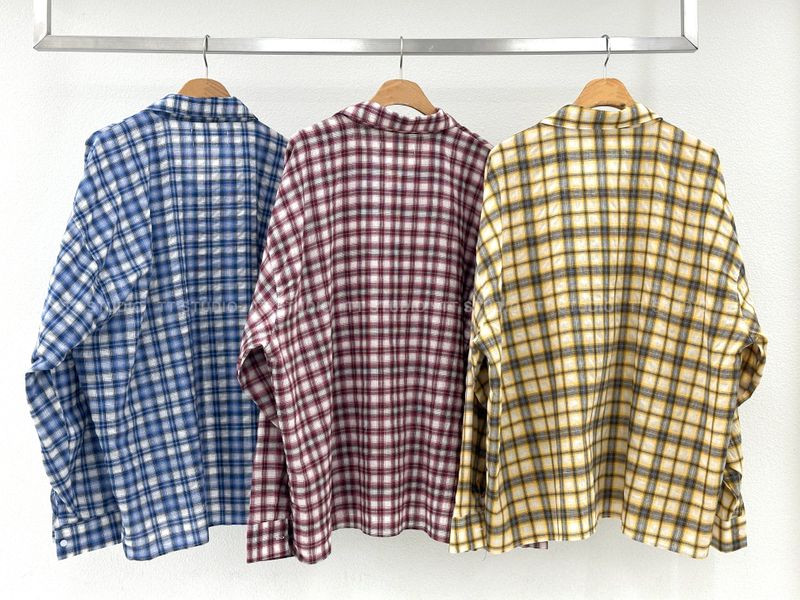 Linen checkered shirt