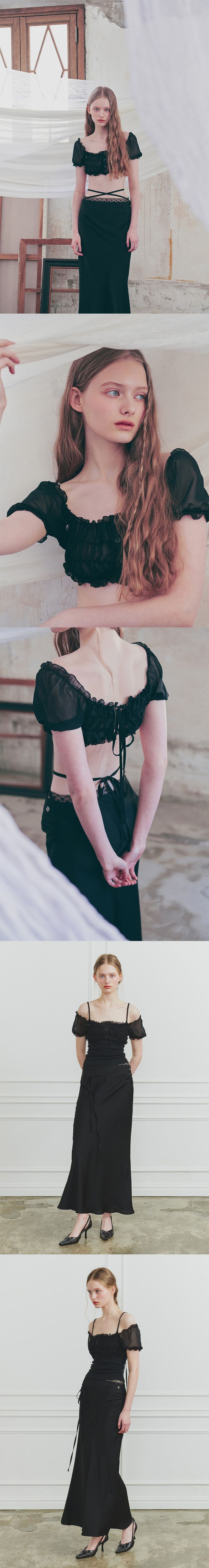 DREAMY MICRO TOP black
