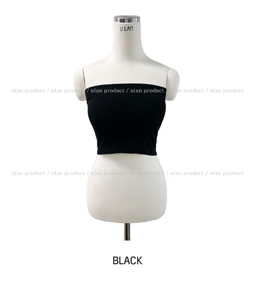 [U-BASIC] Basic Ribbed Tank Top (+With Cup)