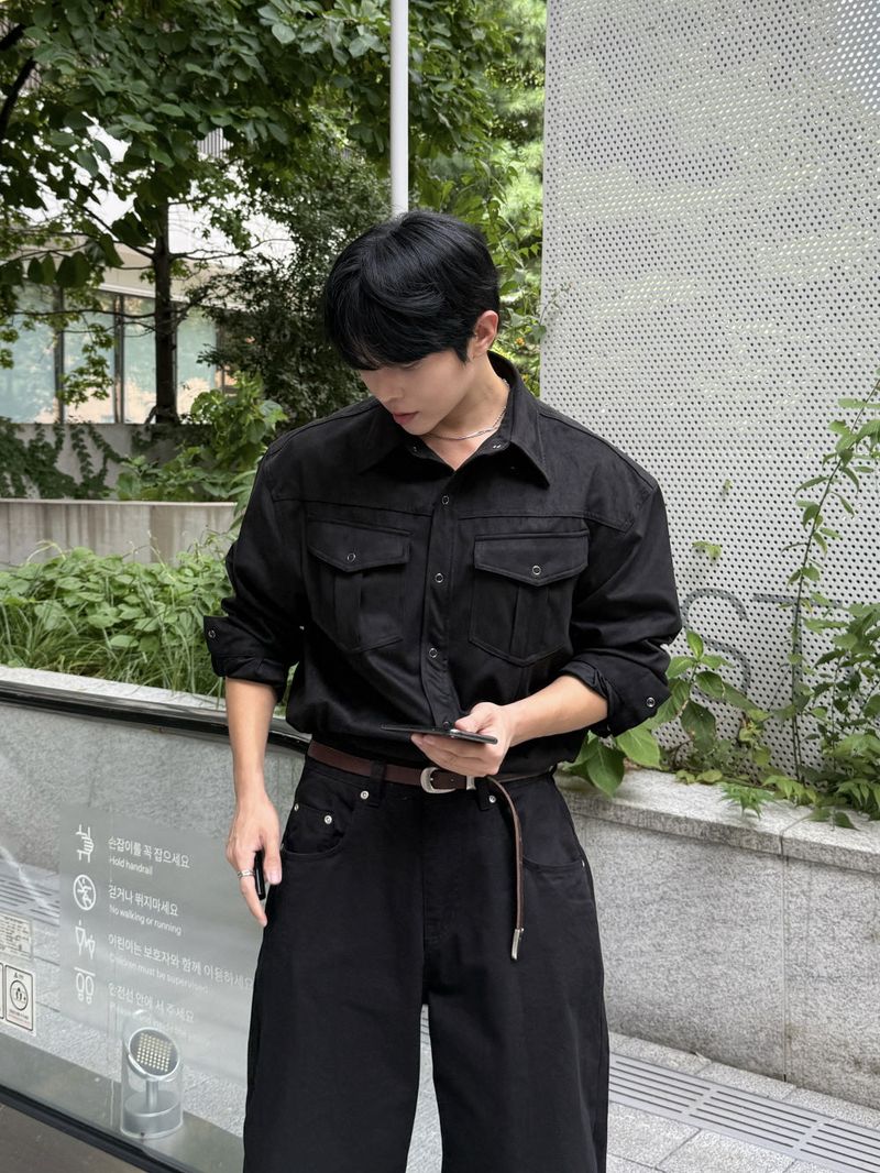Yard suede western shirt