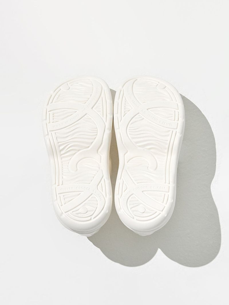 Pepper Salt Sandals - White
