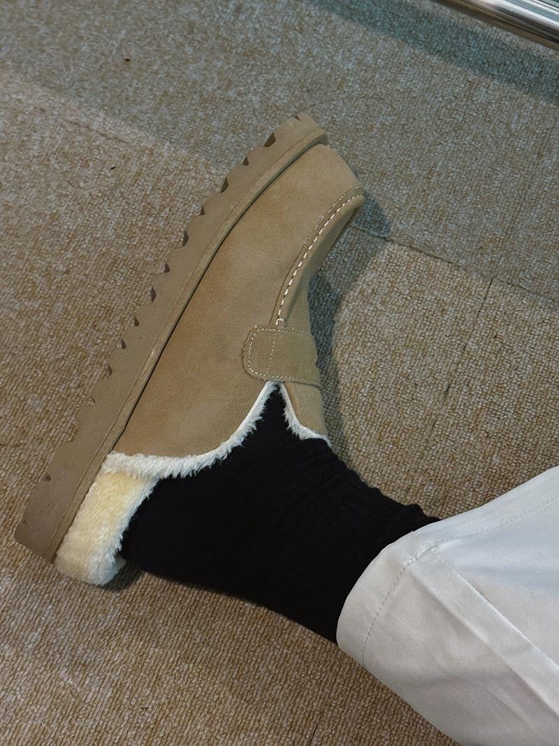 ASCLO Winter Suede Penny Mules