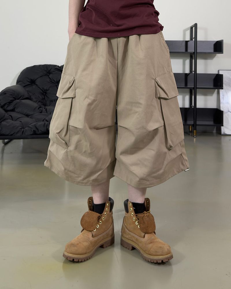 Jorbic 3D Cargo Bermuda Pants