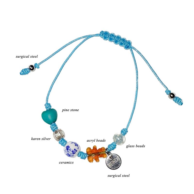 skyblue gemstone bracelet 