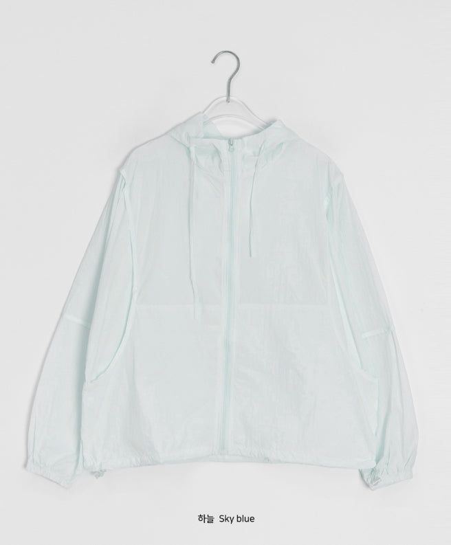 Royuni Hood Windbreaker Jumper