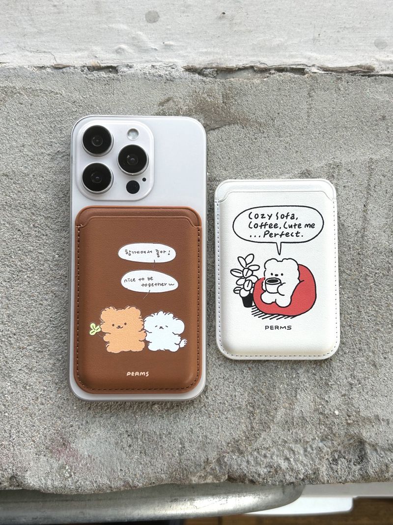 PERMS（パムズ）の「[Magsafe]Card Case | Together / CCCP（Smartphone Accessories）」