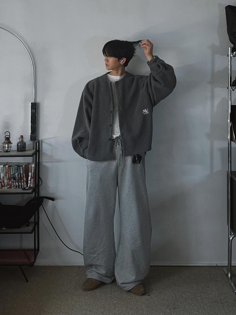 ASCLO Rocco Fleece Cardigan (3color)