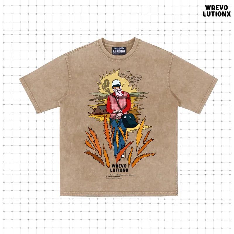 WREVOLUTIONX by WooLeeX（レボリューションエックス バイ ウーリーエックス）の「Fashion Farmer The Real Power T-Shirt（Tops）」