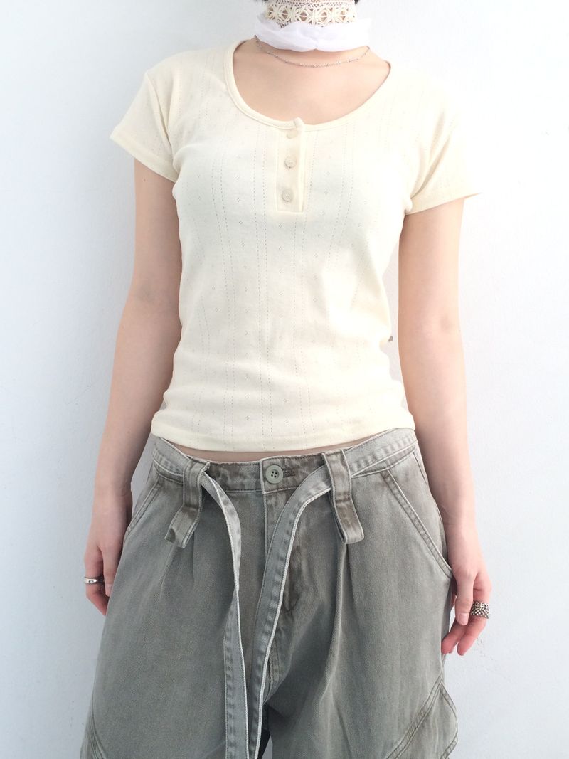 Pocket cargo strap pants