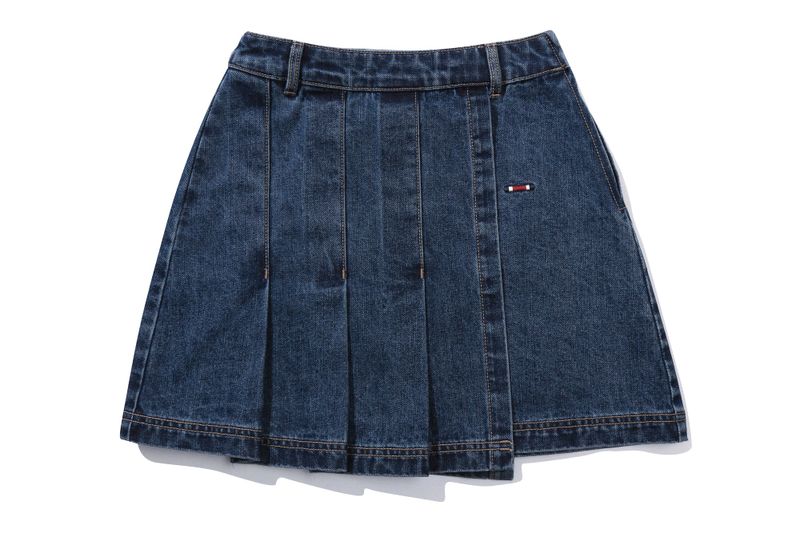 ROMANTIC CROWN（ロマンティッククラウン）の「WOMANS DENIM SKIRT_BLUE（Skirts）」