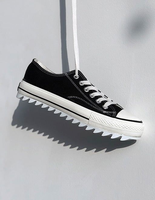 Shark Sole Custom Canvas Low (2color)