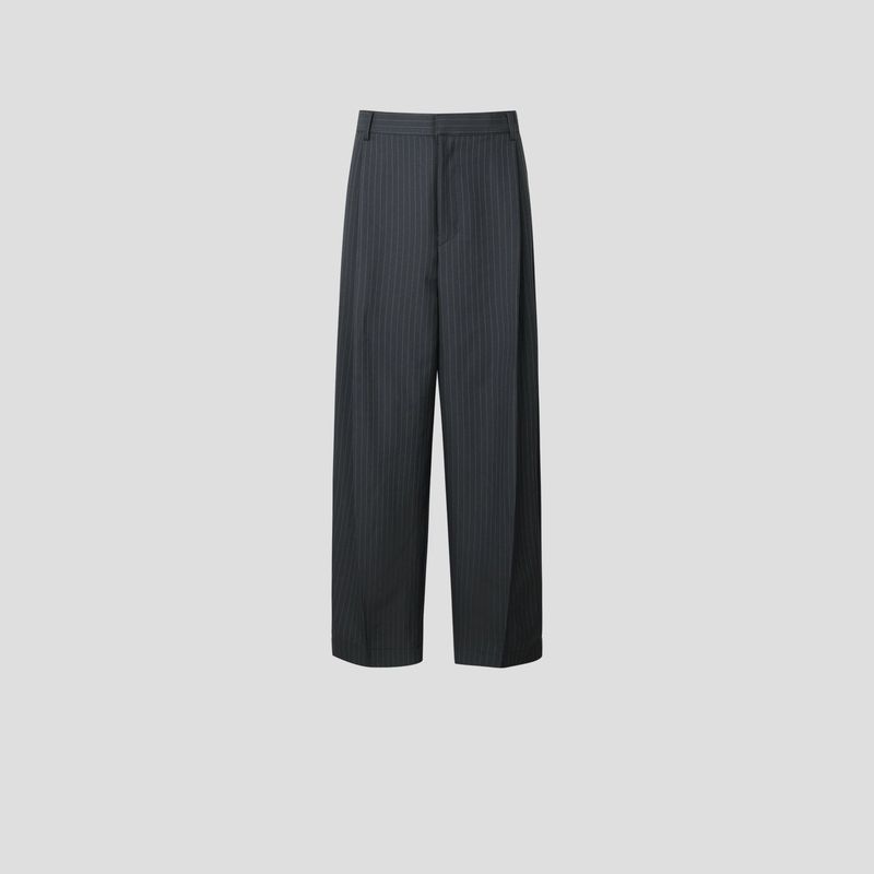 Dart pin stripe slacks