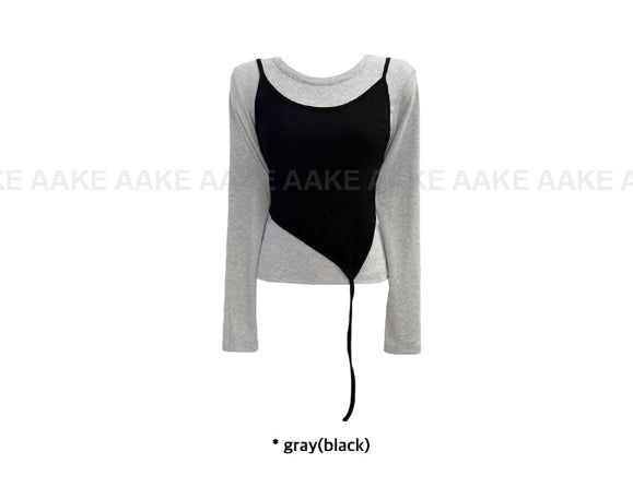 [SET] DUAL LAYER LONGSLEEVE