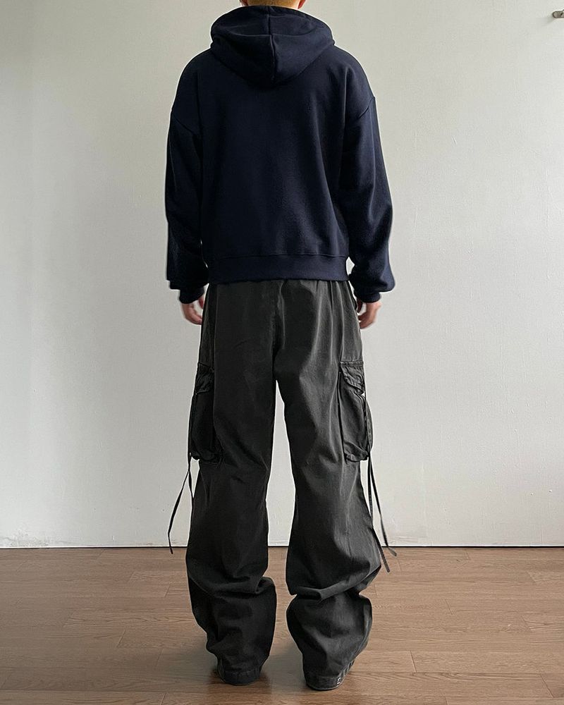 Rope Washing Cargo Pants