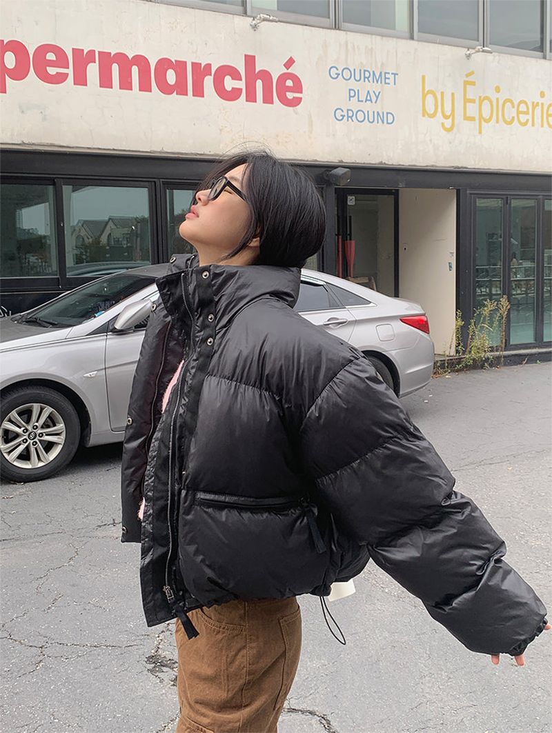 POUND CROPPED PADDING JACKET (6COLOR)