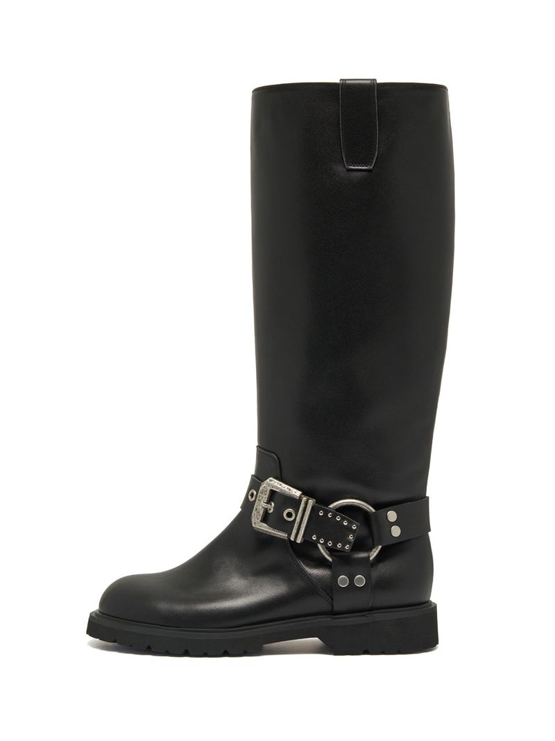 Biker Long Boots black