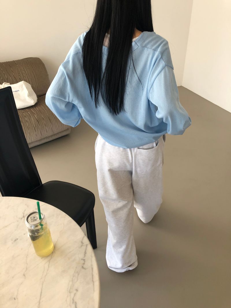 Basic Wide Sweat Pants