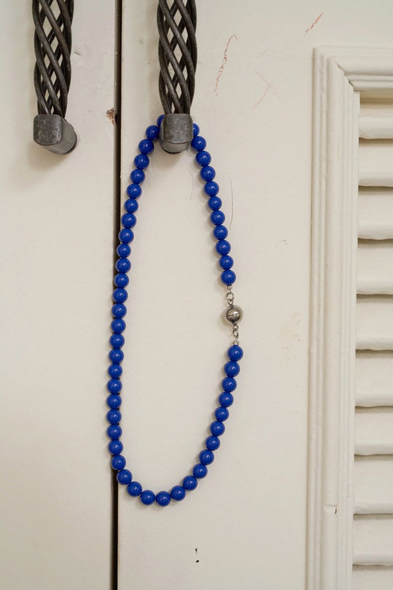 cobalt blue necklace